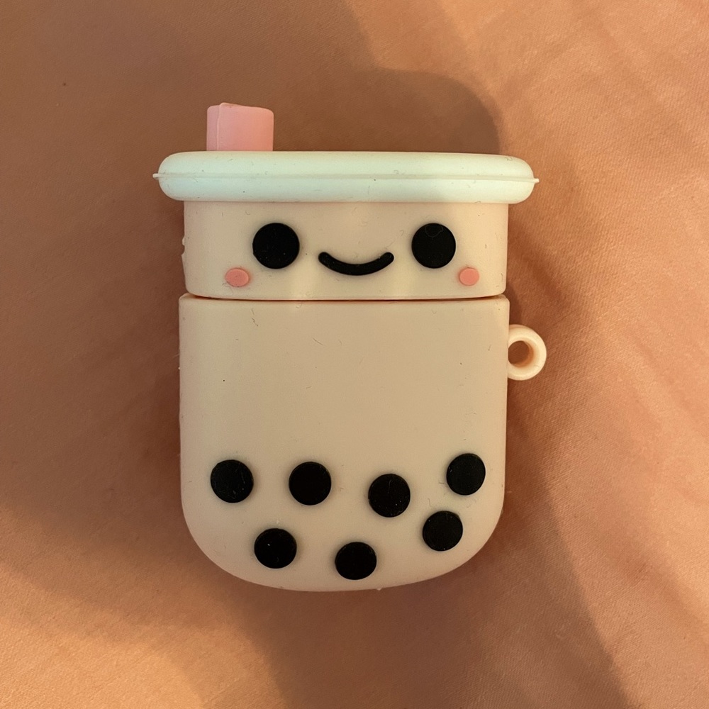 This is an AirPod boba case brand new from Shein!!